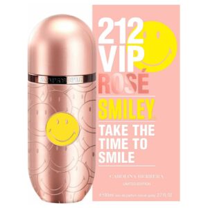 CAROLINA HERRERA 212 VIP ROSE SMILEY для женщин flaconium.ru