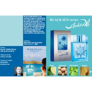 SALVADOR DALI BLACK SUN SPORT для мужчин flaconium.ru