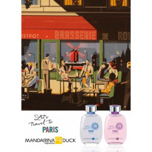 MANDARINA DUCK LET’S TRAVEL TO PARIS FOR MEN для мужчин flaconium.ru