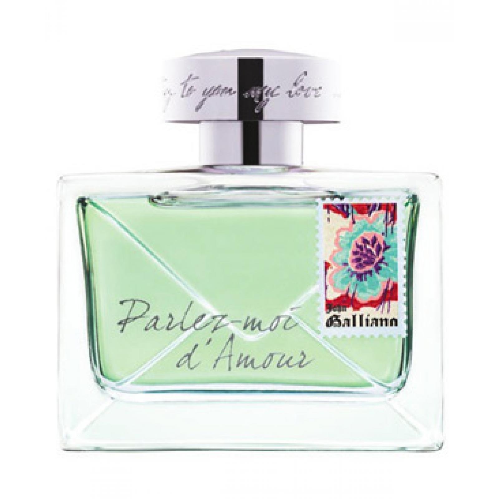 JOHN GALLIANO PARLEZ-MOI D’AMOUR EAU FRAICHE для женщин flaconium.ru JOHN GALLIANO PARLEZ-MOI D’AMOUR EAU FRAICHE для женщин flaconium.ru
